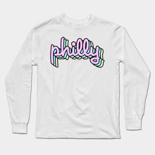 Philly Retro Long Sleeve T-Shirt